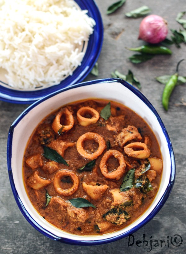 Recipe Malabar Squid Curry