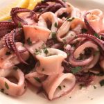 Recipe Sauteed Calamari with Parsley and Garlic