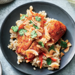 Recipe Spiced Tilapia with Coconut Rice