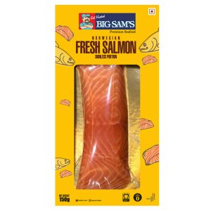Fresh Norwegian Salmon Portion 150g