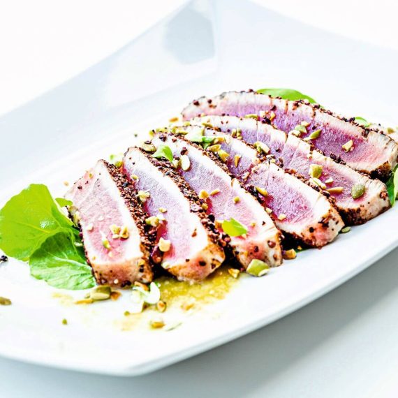 Buy Wild Yellowfin Tuna Steaks 100g Online Big Sams
