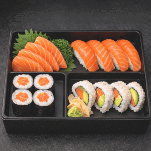 Salmon Sushi Deluxe Box